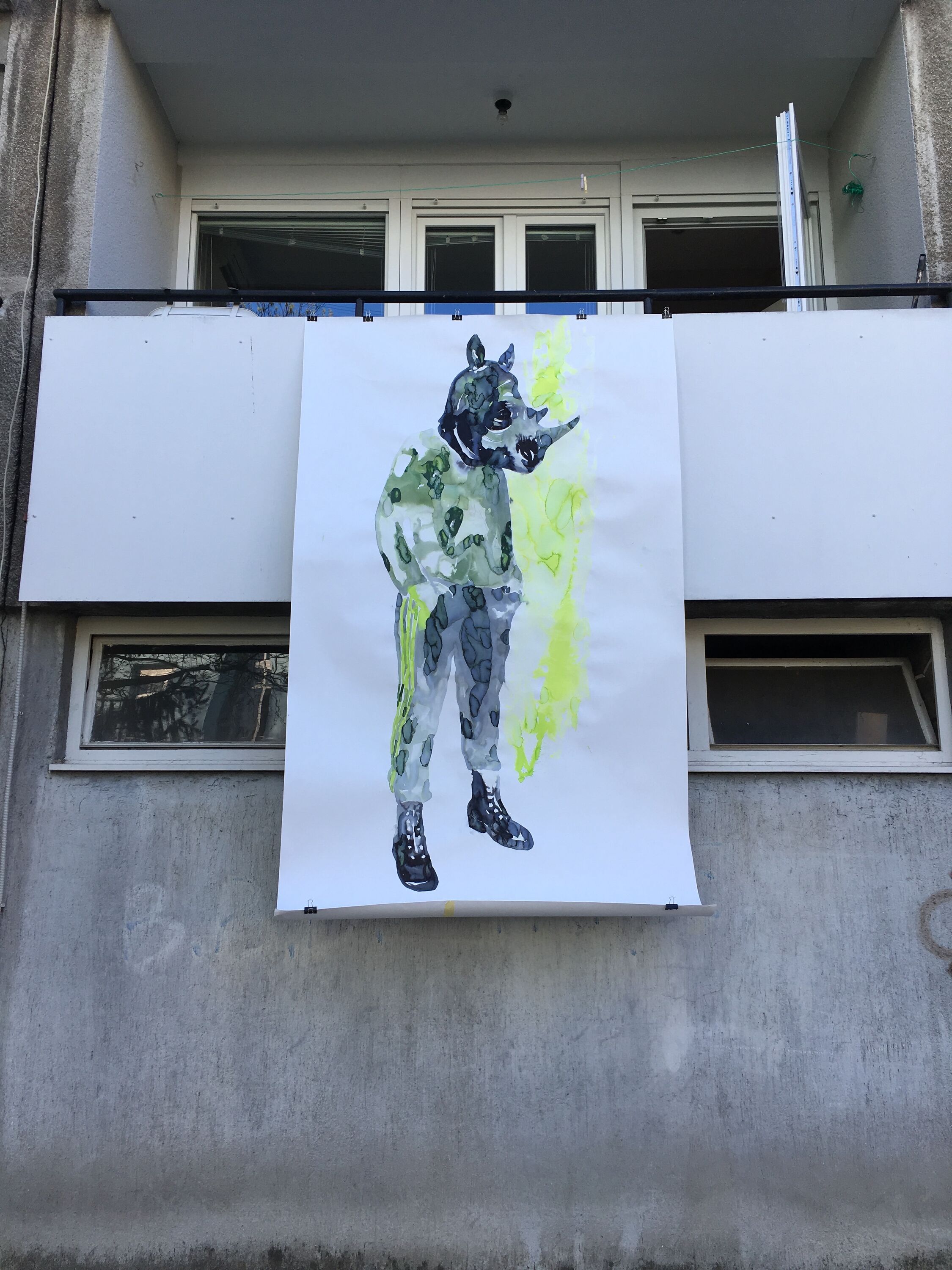 <p>Екатерина Муромцева. Quarantine Outfit, Part 1. Галерея «Балкон» (предоставлено художницей, 2020)</p>